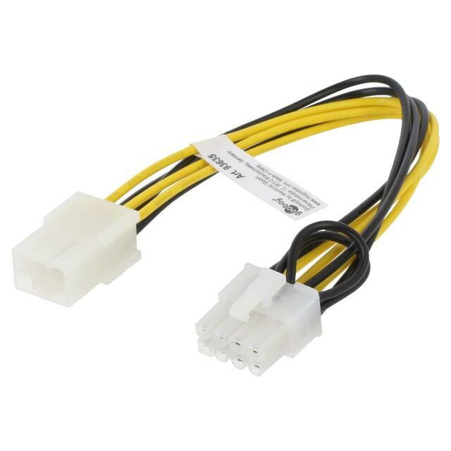 GOOBAY Cable: mains; PCIe 6pin male