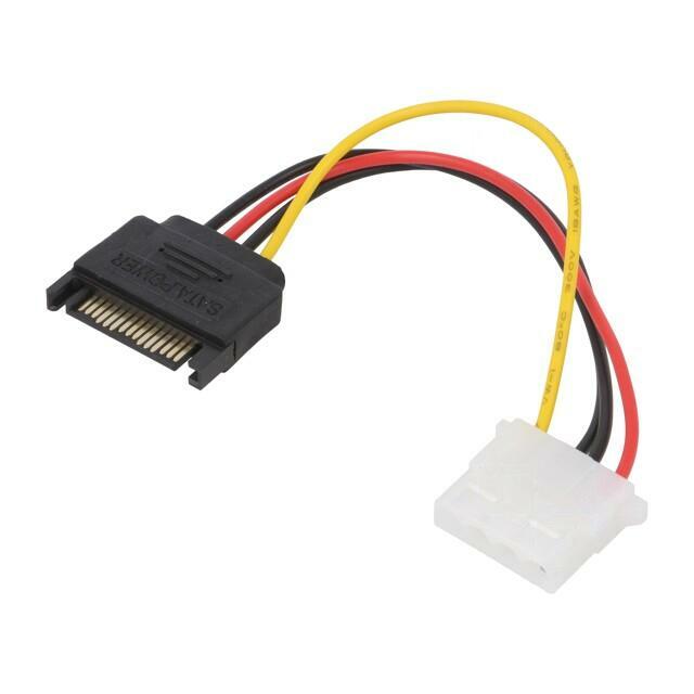 AKYGA Cable: mains SATA; Molex female