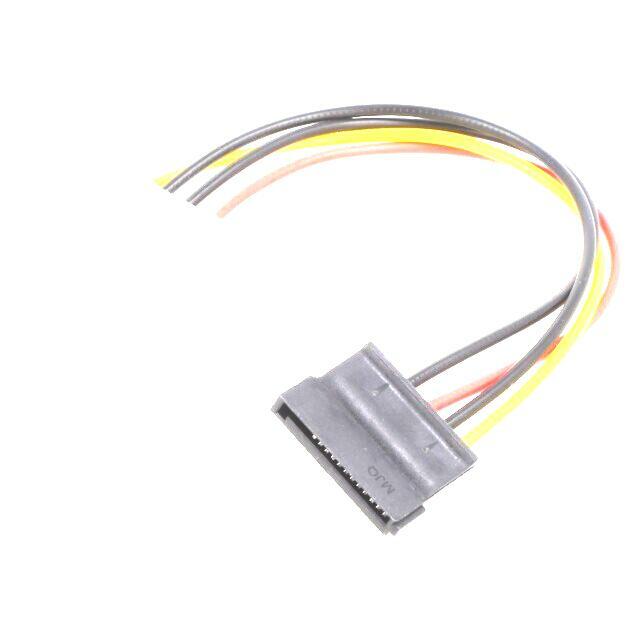SAVIO Cable: mains SATA; Molex male