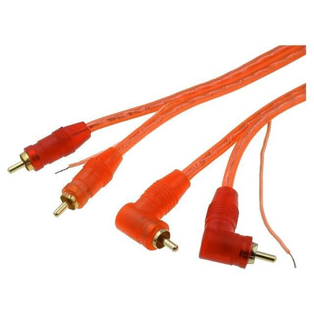 4CARMEDIA Cable; RCA plug x2,RCA
