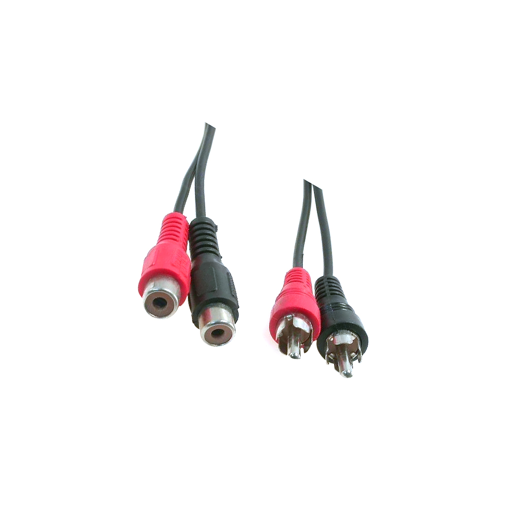 GOOBAY Cable; RCA socket x2,RCA