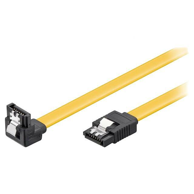 GOOBAY Cable: SATA; SATA L-Type angled