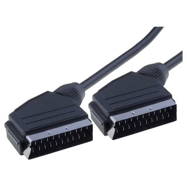 GOOBAY Cable; SCART plug,both sides