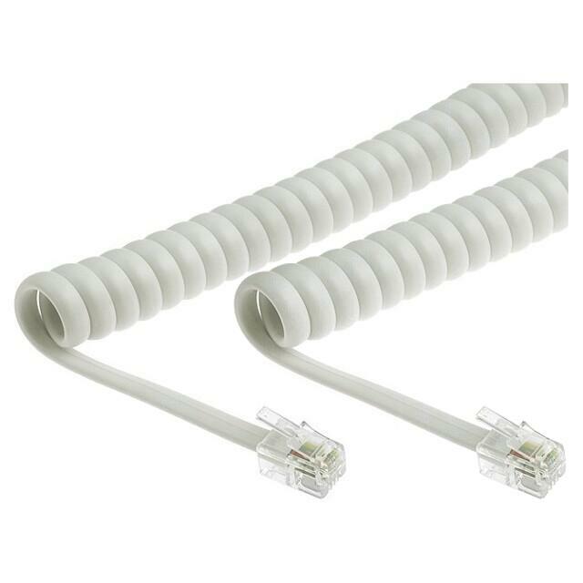 BQ CABLE Cable: telephone; coiled,interlaced