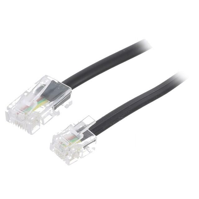 GOOBAY Cable: telephone; RJ11 plug,RJ45