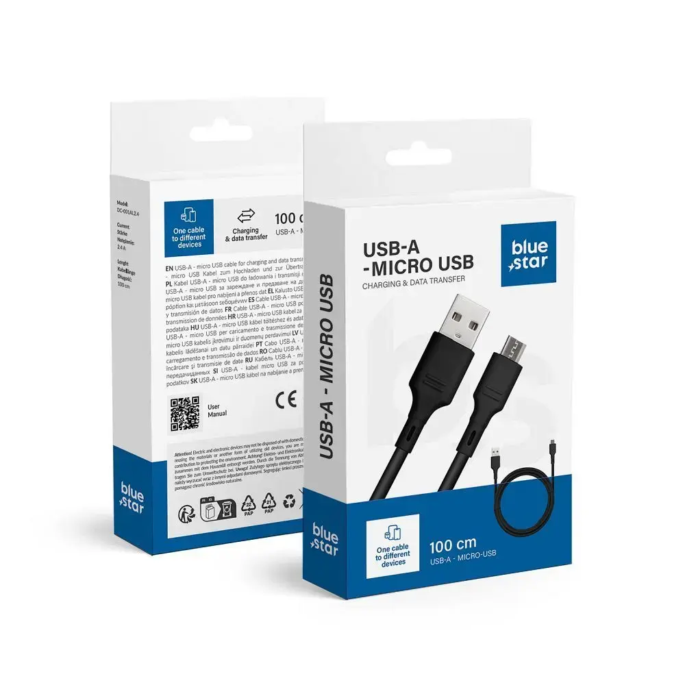 BLUESTAR Cable USB A to Micro