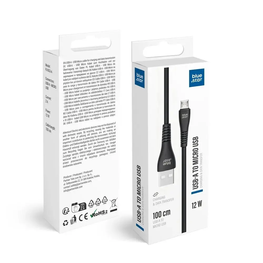 BLUESTAR Cable USB A to Micro