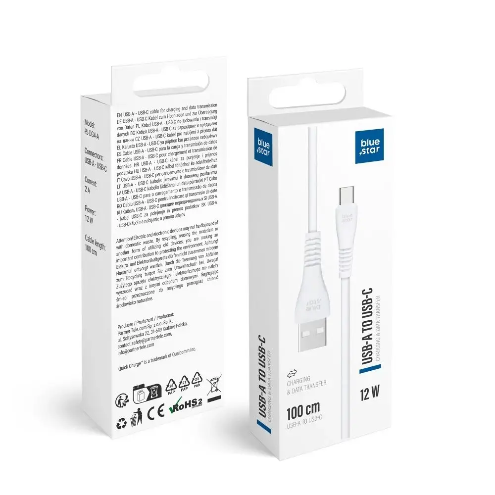 BLUESTAR Cable USB A to USB