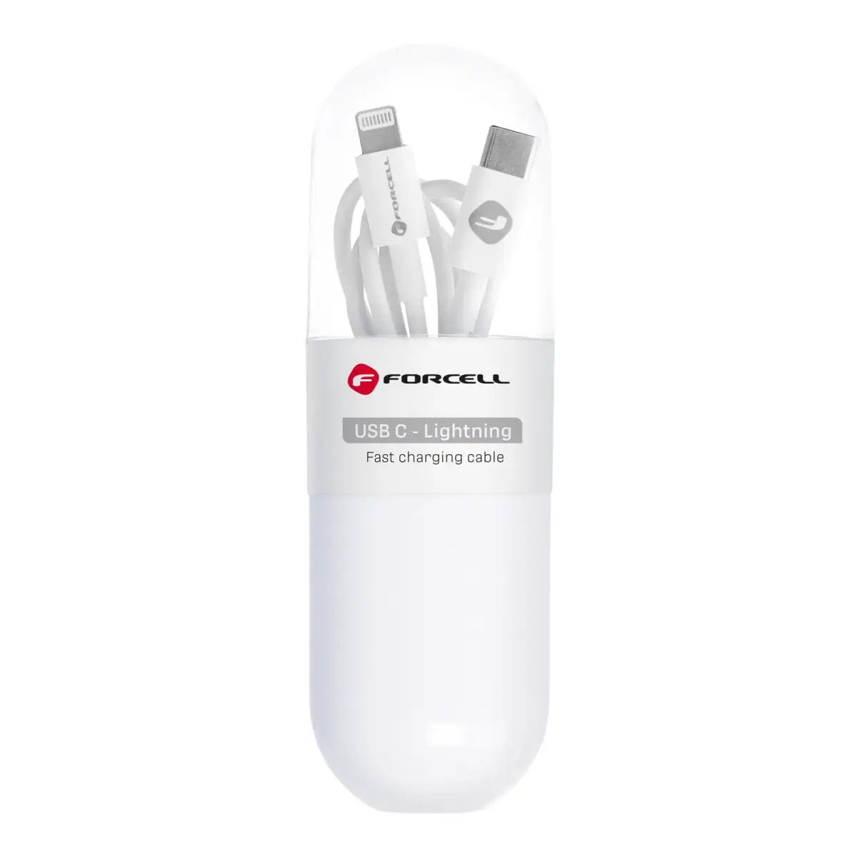 Cable USB C to Lightning Forcell