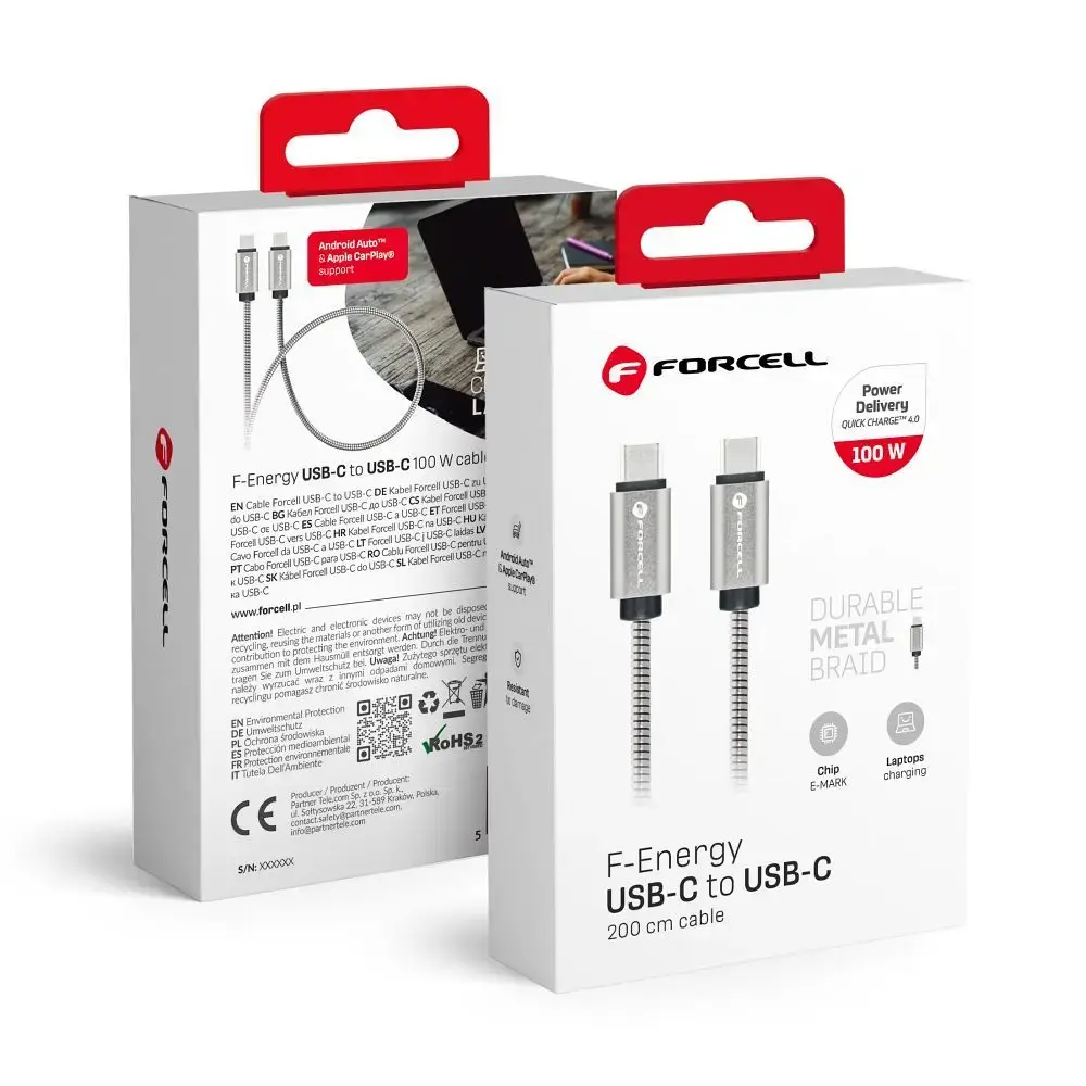 Cable USB C to USB C