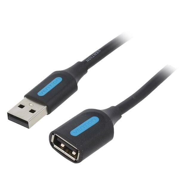 CABLE USB2.0 MALE TO FEMALE/1M