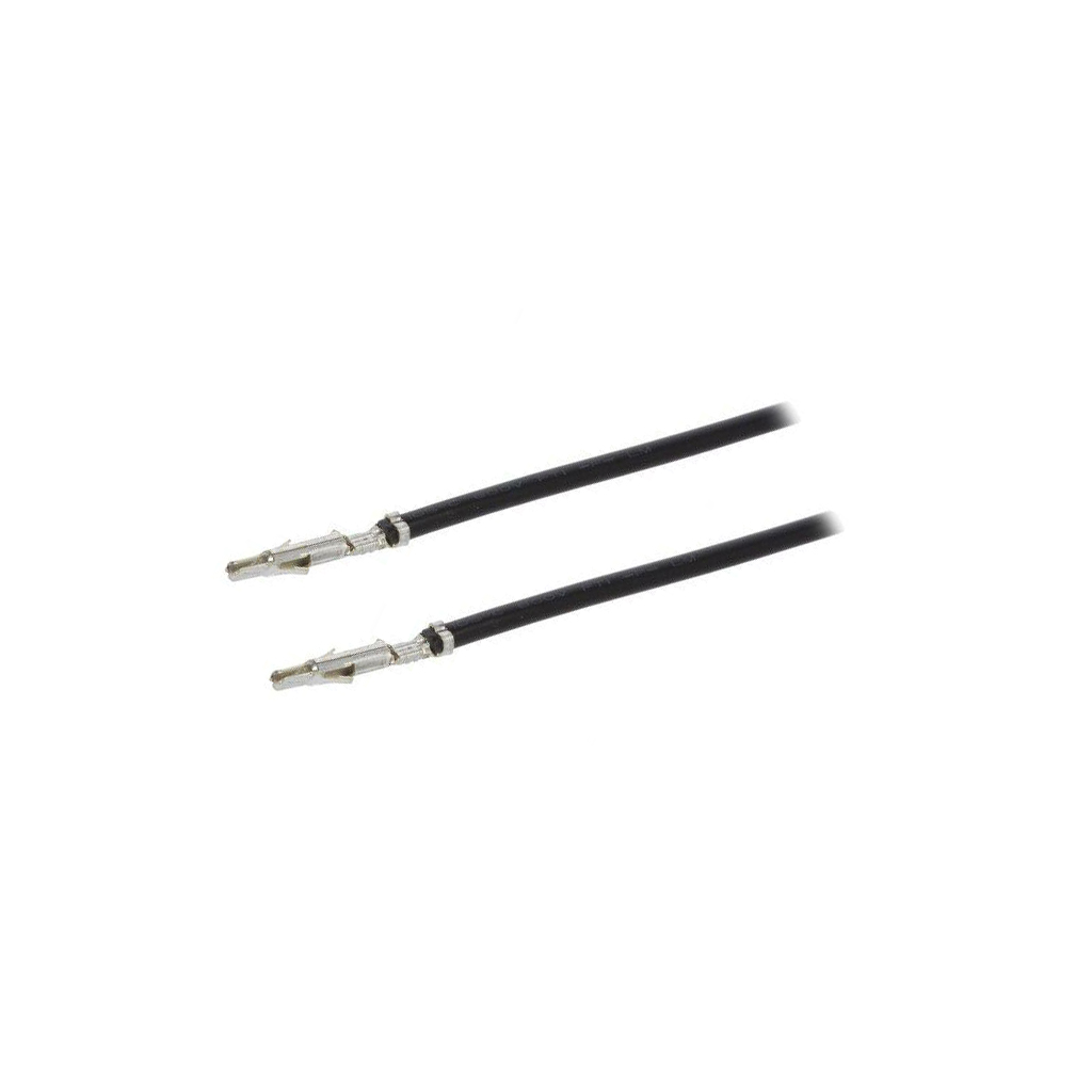MOLEX Cable with crimped terminals; black