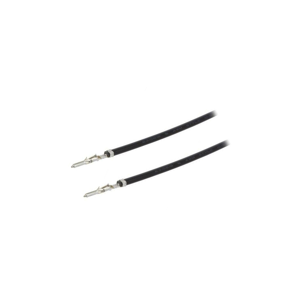 MOLEX Cable with crimped terminals; black