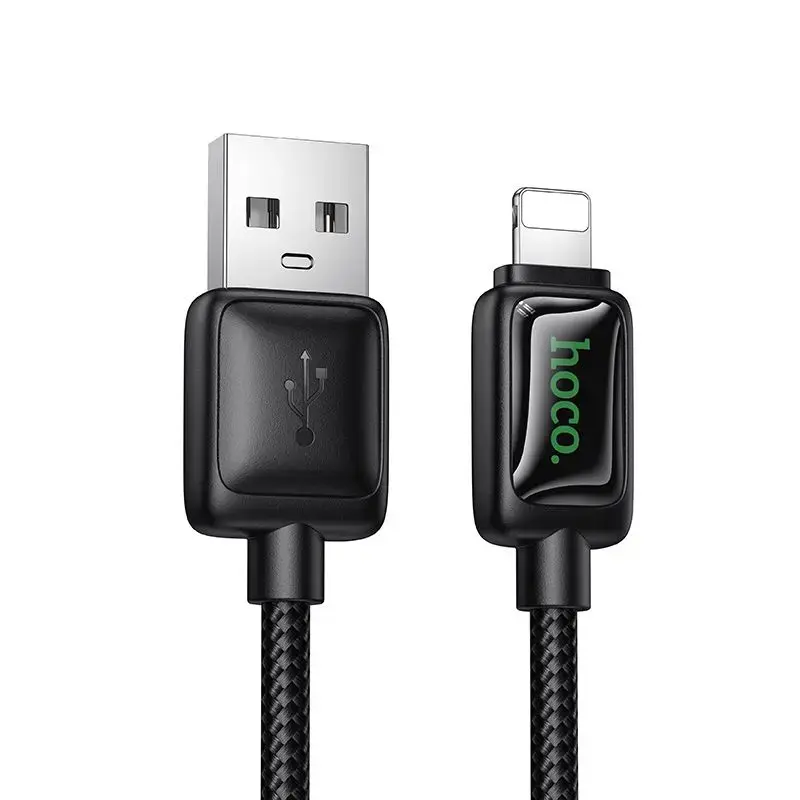 HOCO. Cable with LCD USB A
