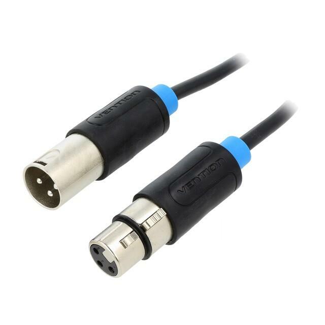 VENTION Cable; XLR male 3pin,XLR