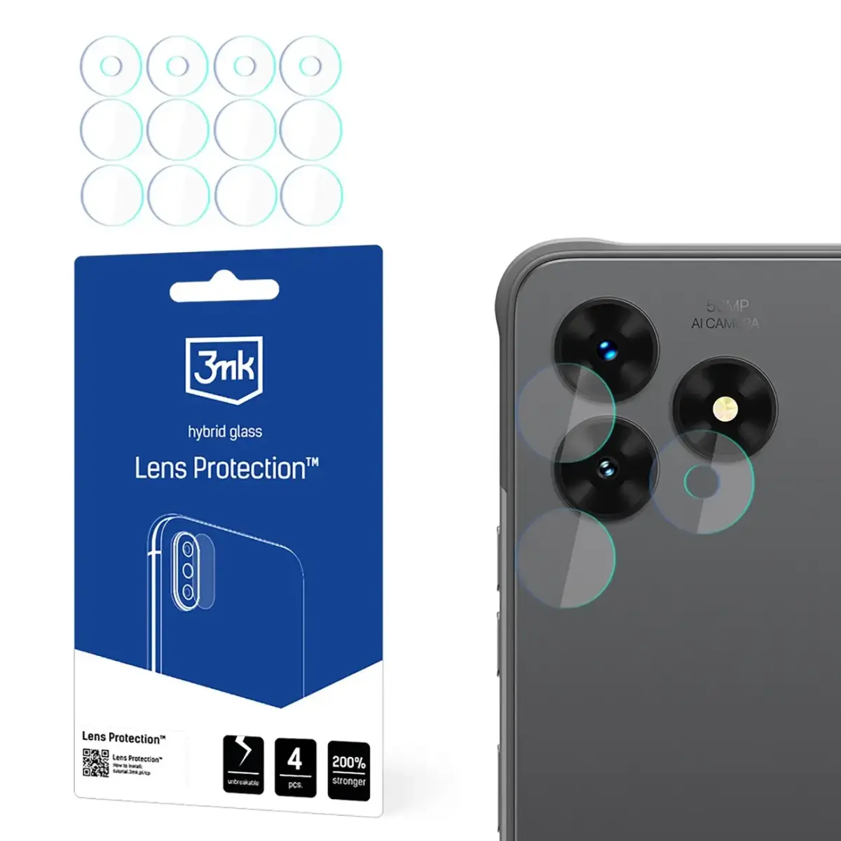 3mk Protection Camera lens glass 3mk