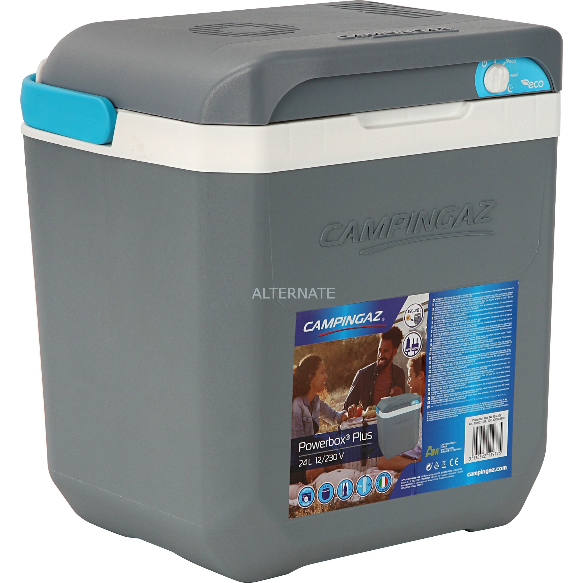 CAMPINGAZ Powerbox Plus 12/230V 24L (hellgrau/weiß)