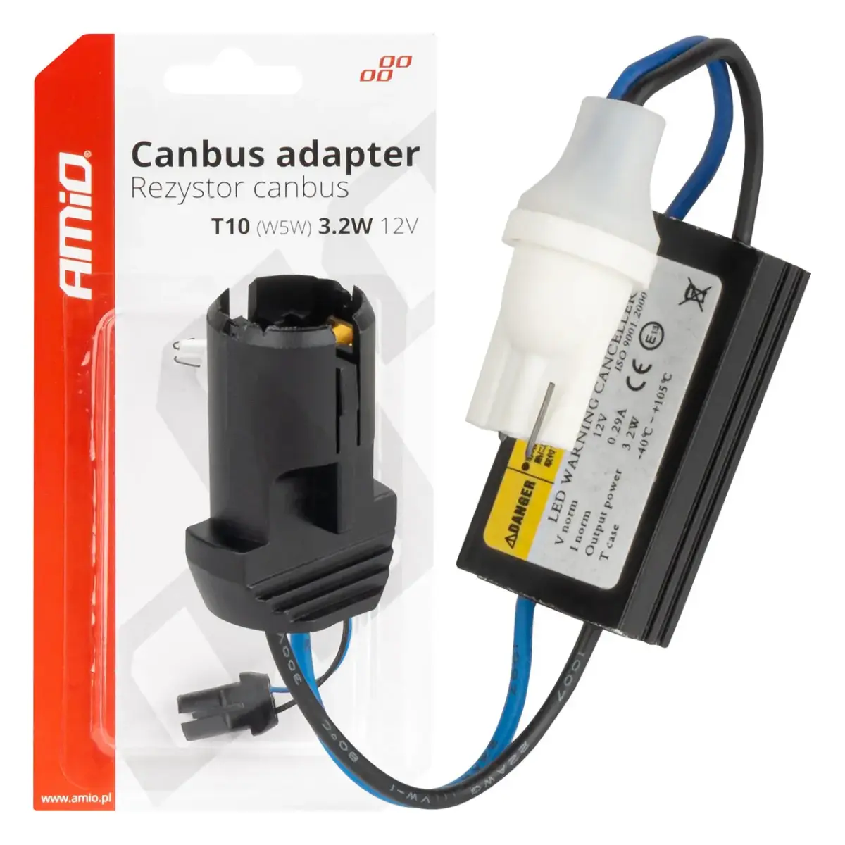CANBUS rezistors 12V 3,2W T10