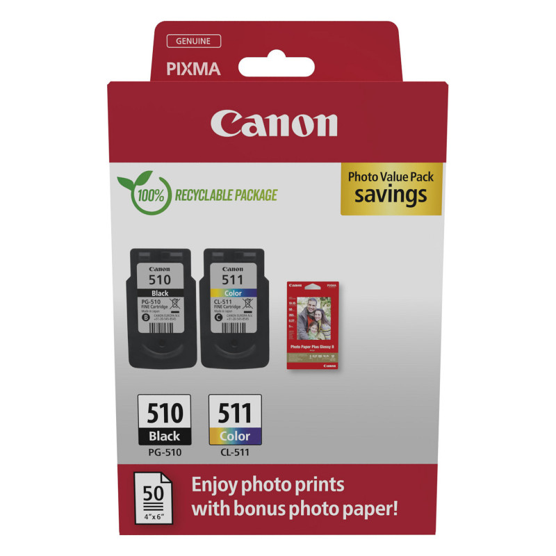 Canon 2970B017 PG-510 / CL-511 Druckerpatrone