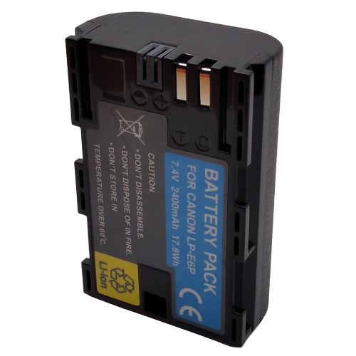 EXTRADIGITAL CANON Battery LP-E6P, 2400mAh |