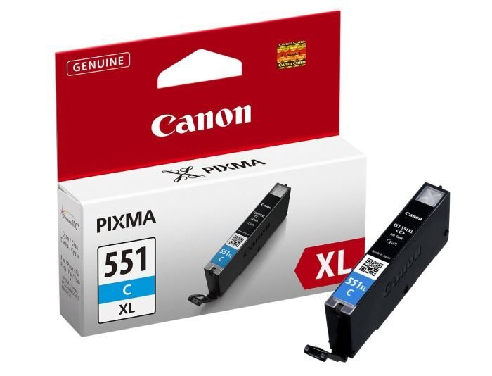 Canon CLI-551CXL Tintes Kasetne / Ciāna