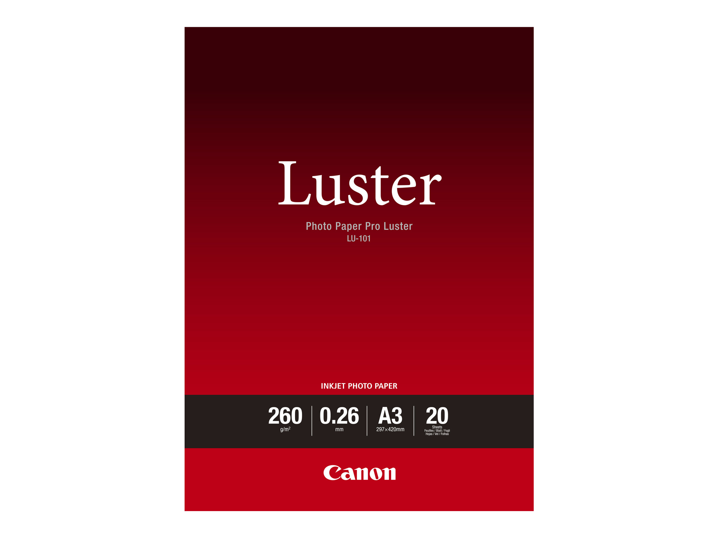 CANON LU-101 Photo Paper Pro Luster