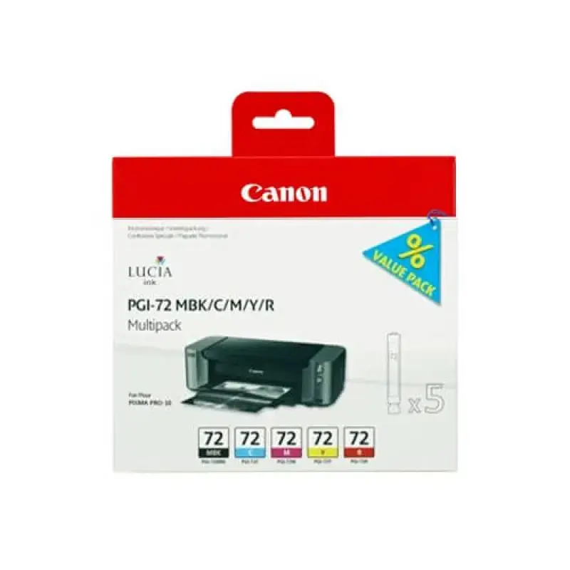 CANON 1LB PGI-72 MBK/C/M/Y/R Multi Pack