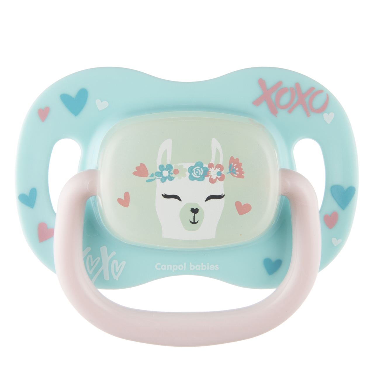 CANPOL BABIES silikona simetriskais knupis 6-18M