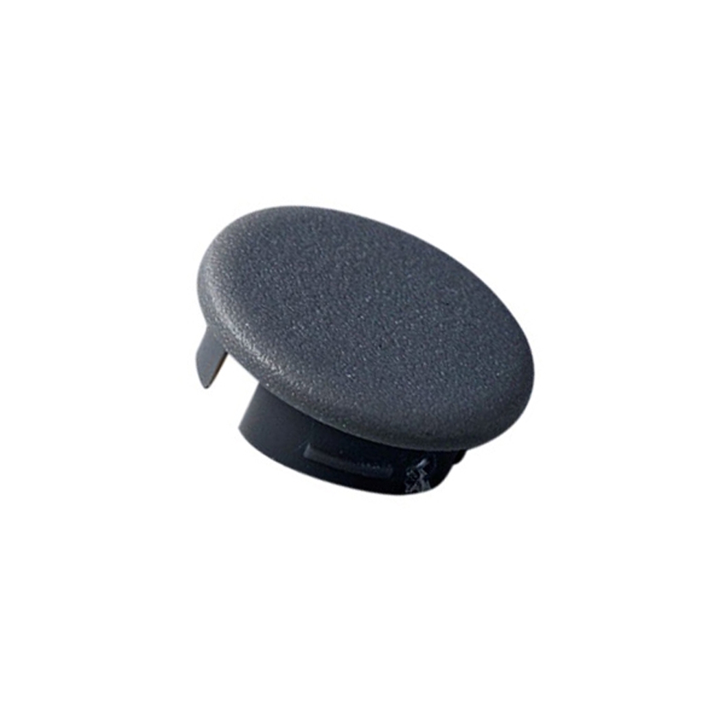 OKW Cap; ABS; grey; push-in; round