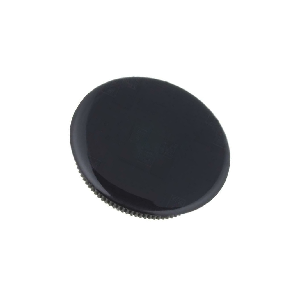MENTOR Cap; black; Mounting: push-in; plastic