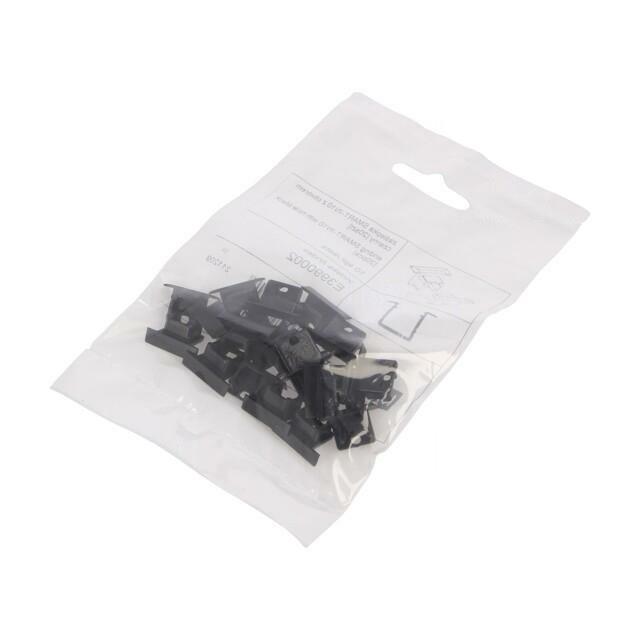 TOPMET Cap for LED profiles; black