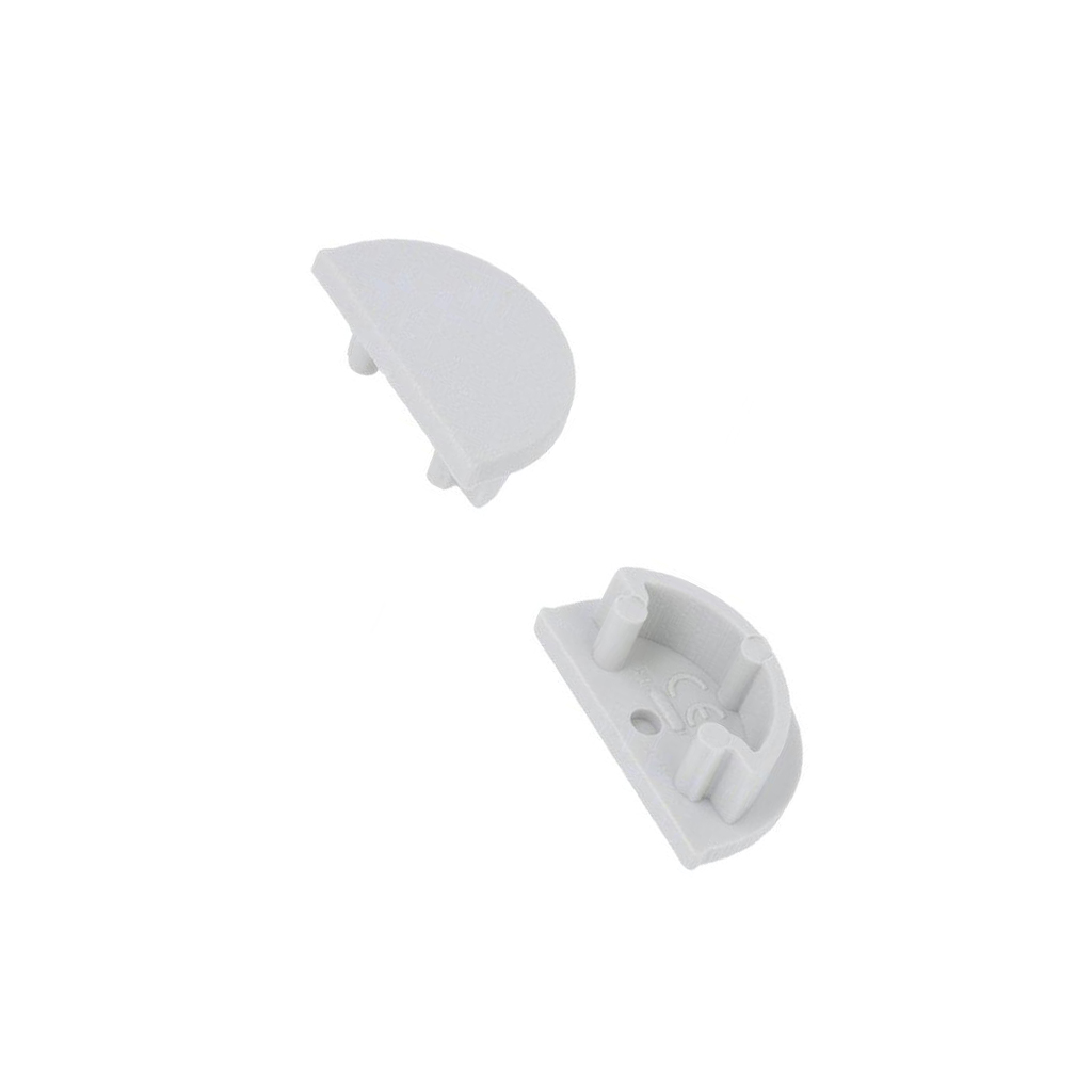 TOPMET Cap for LED profiles; grey