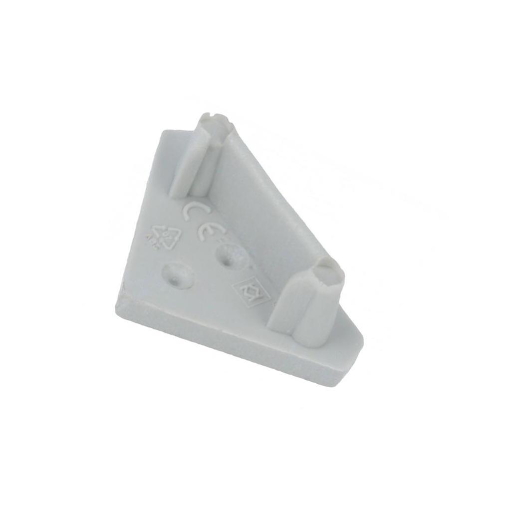 TOPMET Cap for LED profiles; grey