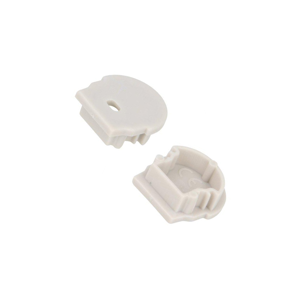 TOPMET Cap for LED profiles; grey