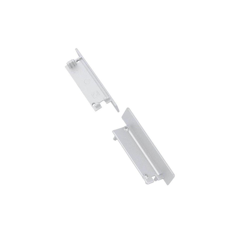 TOPMET Cap for LED profiles; silver