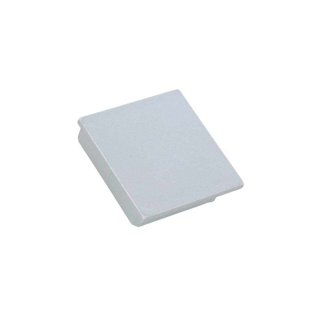 TOPMET Cap for LED profiles; silver