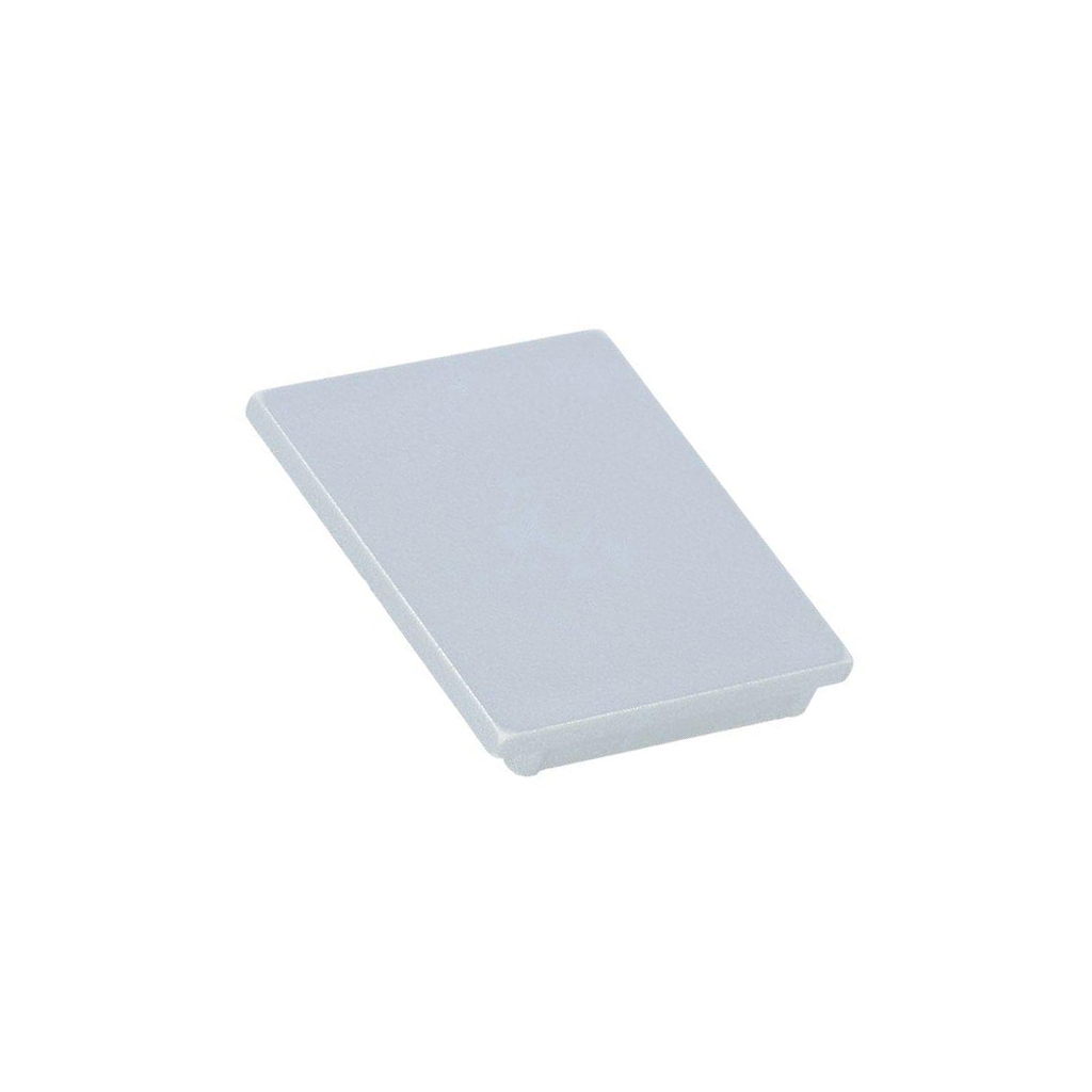 TOPMET Cap for LED profiles; silver