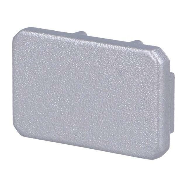 TOPMET Cap for LED profiles; silver