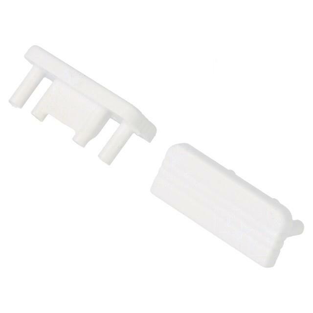 TOPMET Cap for LED profiles; white