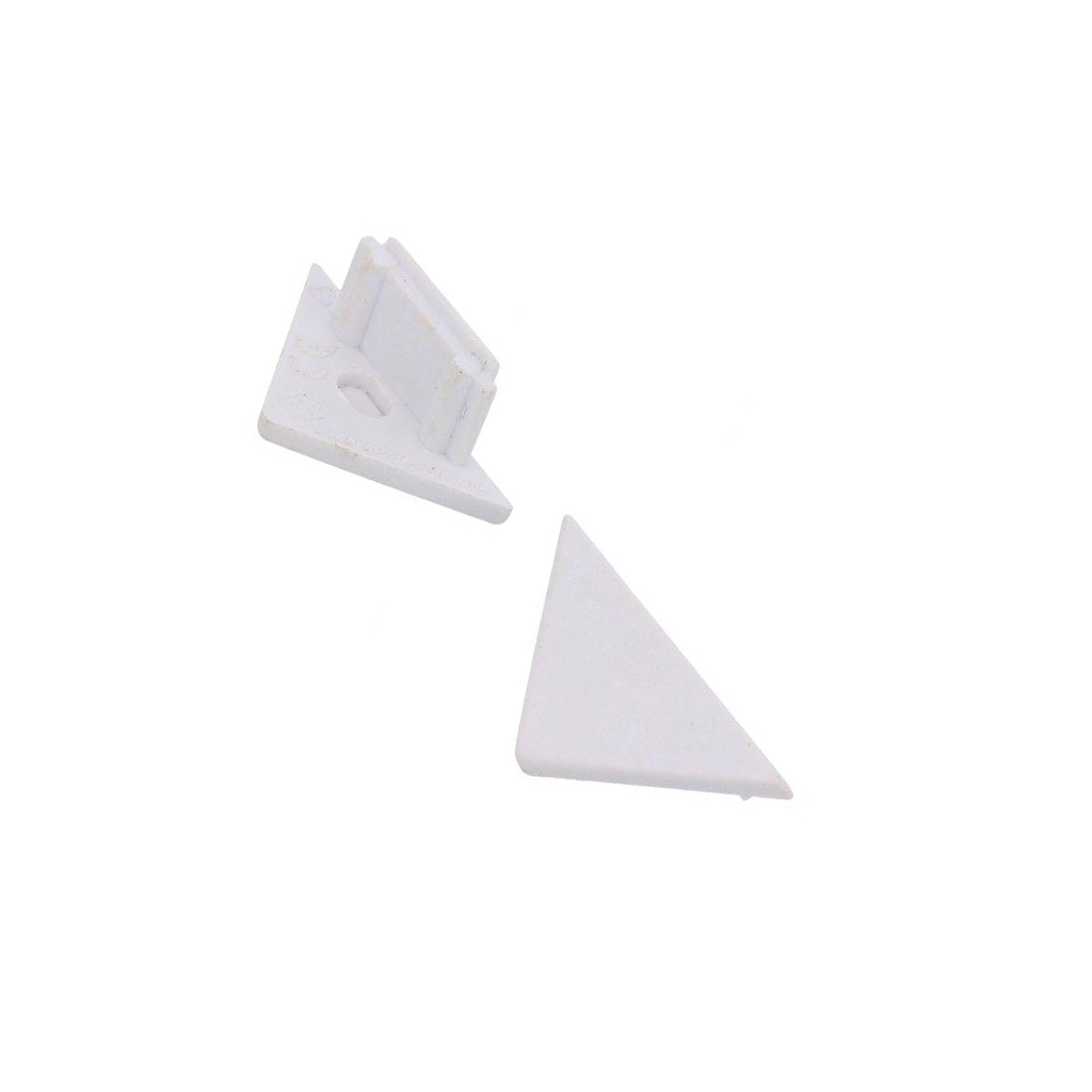 TOPMET Cap for LED profiles; white
