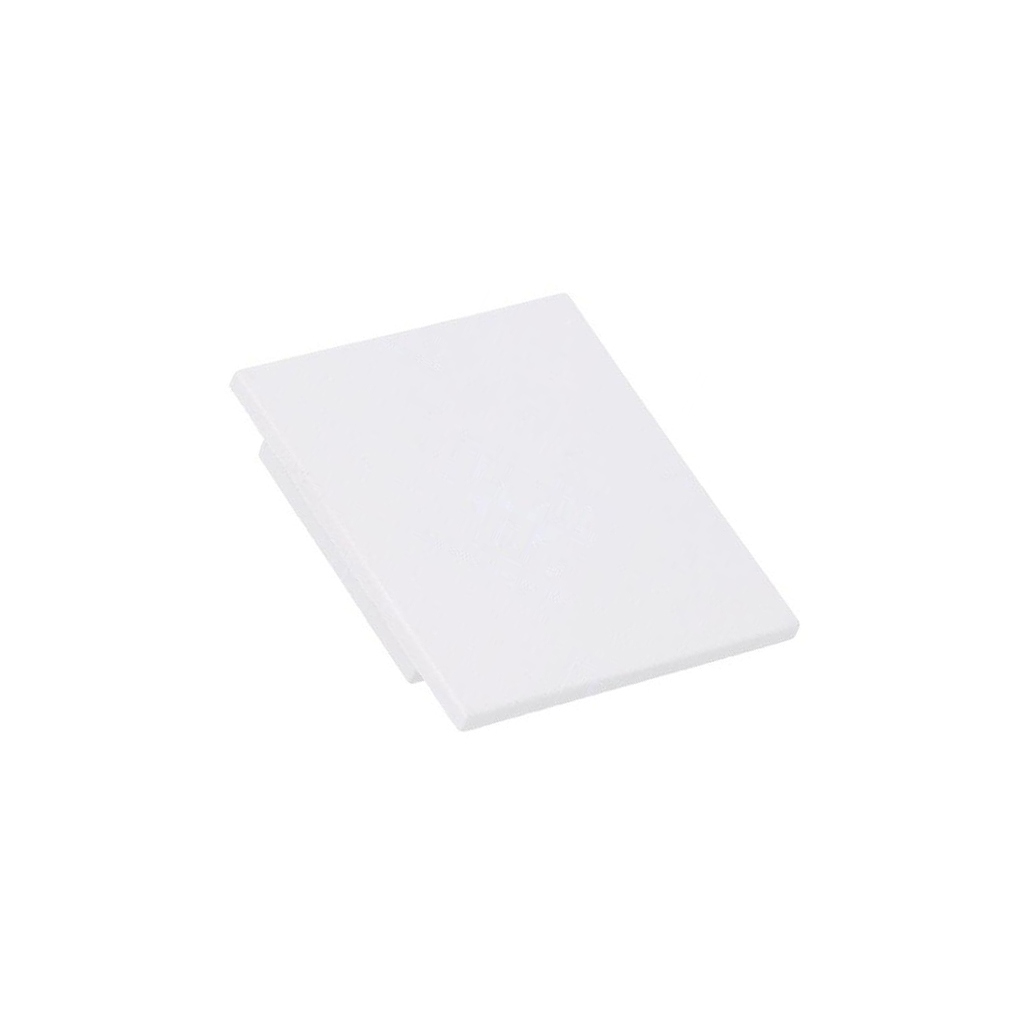 TOPMET Cap for LED profiles; white