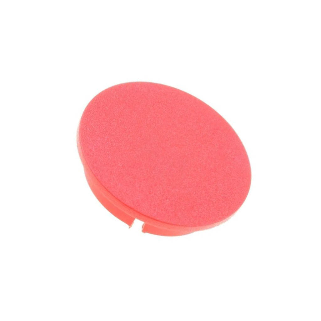 MENTOR Cap; plastic; red; push-in |