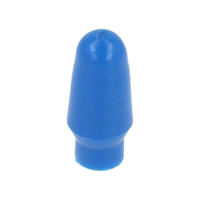 KNITTER-SWITCH Cap; push-in; PVC; Body: blue