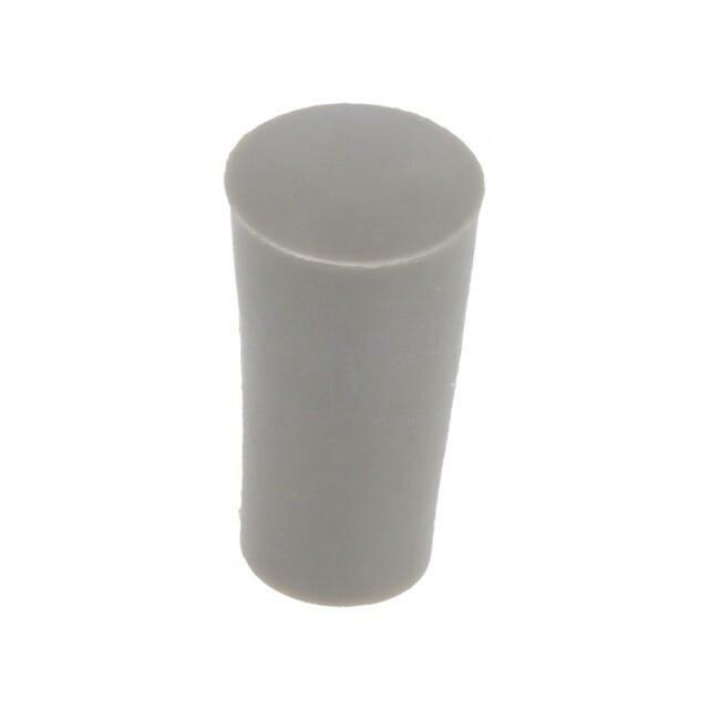 KNITTER-SWITCH Cap; push-in; PVC; Body: grey
