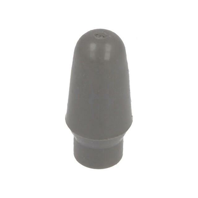 KNITTER-SWITCH Cap; push-in; PVC; Body: grey