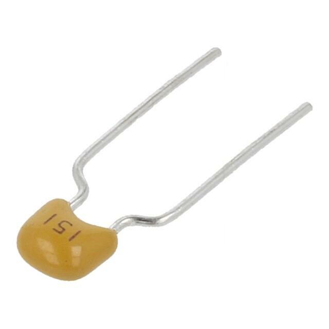 SR PASSIVES Capacitor: ceramic; 150pF; 50V