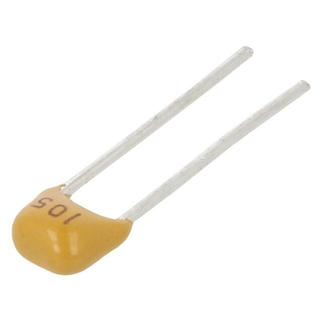 SR PASSIVES Capacitor: ceramic; 1uF; 50V