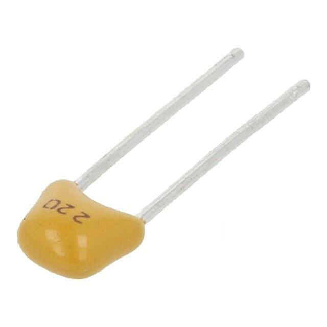 SR PASSIVES Capacitor: ceramic; 22pF; 50V