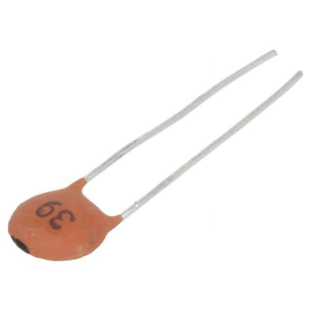 SR PASSIVES Capacitor: ceramic; 39pF; 100V