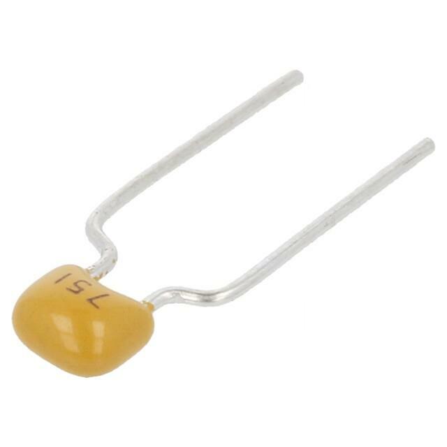 SR PASSIVES Capacitor: ceramic; 750pF; 100V